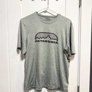 Patagonia Grey Capilene workout Shirt